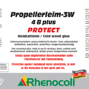 Rhenocoll Propellerleim  3 W, 4 B plus Protect