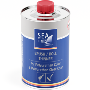 SEA LINE Brush / Roll Thinner für 2K Polyurethan Lacke (Pinsel und Rollenverdünner)