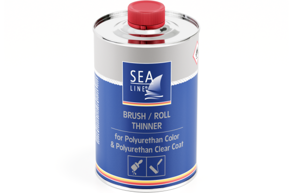 SEA LINE Brush / Roll Thinner für 2K Polyurethan Lacke (Pinsel und Rollenverdünner)