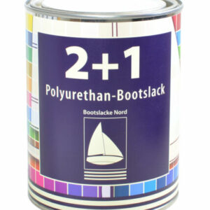 2+1 Polyurethan-Bootslack - 2K PUR-Lack inkl. Härter