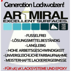 Lackwalze Artmiral